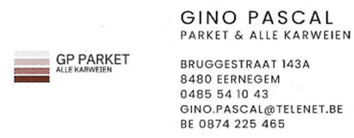 Logo van Gino Pascal Parket