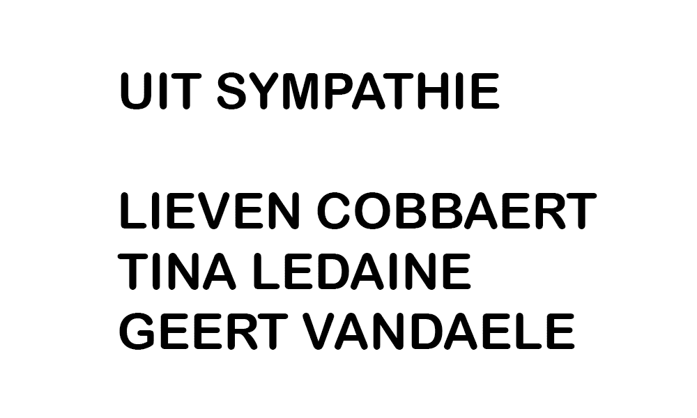 Uit Sympathie